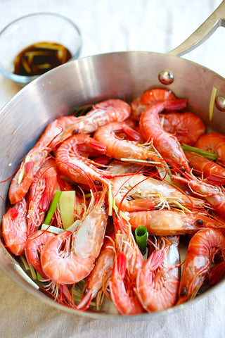 Boiled shrimp