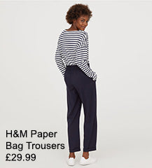 H&M Paper Bag Trousers