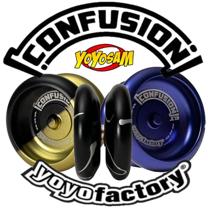 Yoyofactory Confusion Yo Yo 6061 Aluminum Plays Responsive Or Unres