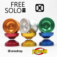 One Drop Free Solo Yo-Yo - 7075 Aluminum YoYo