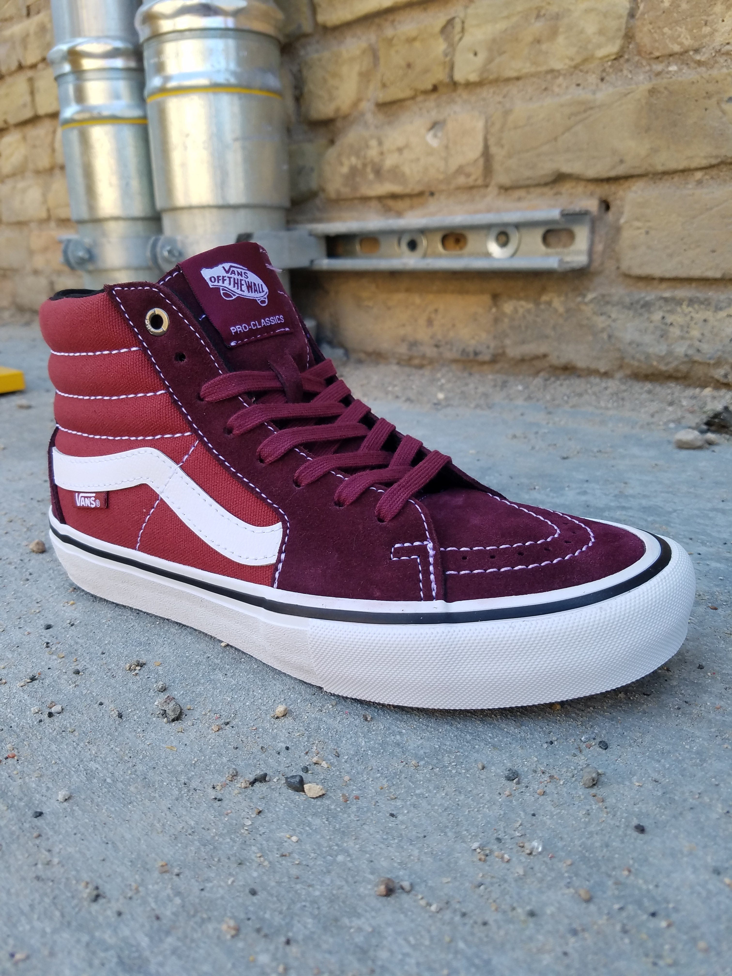 Vans | Sk8-Hi Pro - Port Royale/Rosewood – THIS Skateshop