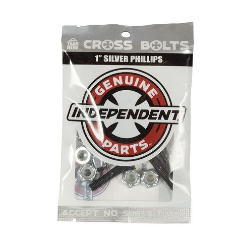 Independent | Black/Silver 1 Inch Phillips Hardware