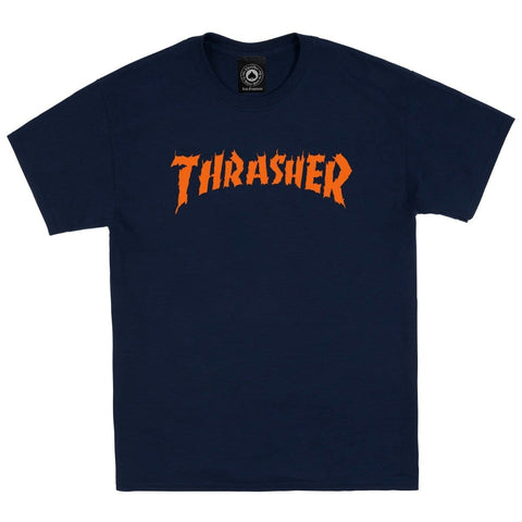 Thrasher | Burn It Down Shirt - Navy