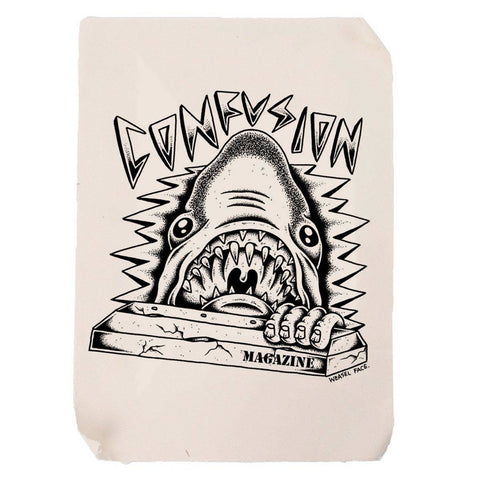 Confusion Magazine | Curb Shark Back Patch