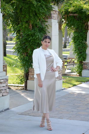 Bailey Off White Blazer - Skirt Society