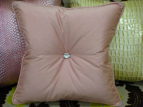 Diamond Cross Accent Pillow - CLEARANCE