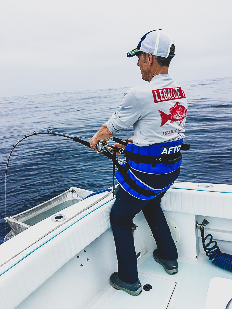 Fishing Fighting Belt, Adjustable Waist Rod Holder Harness Belt Fishing  Waist
