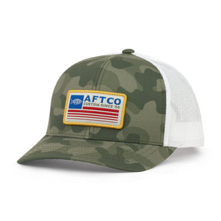 AFTCO Lemonade Trucker Hat  Dark Teal – Burlap & Lace Market & Coffee Bar