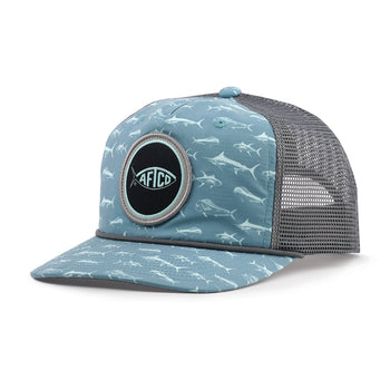 AFTCO Cast Boonie Hat Airy Blue Acid Camo