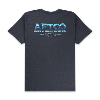 AFTCO Men's Fetch T-Shirt Charcoal Heather Small
