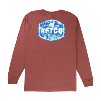 Half Light Long Sleeve Fishing T-shirts | AFTCO / Bluesteel Heather / XL