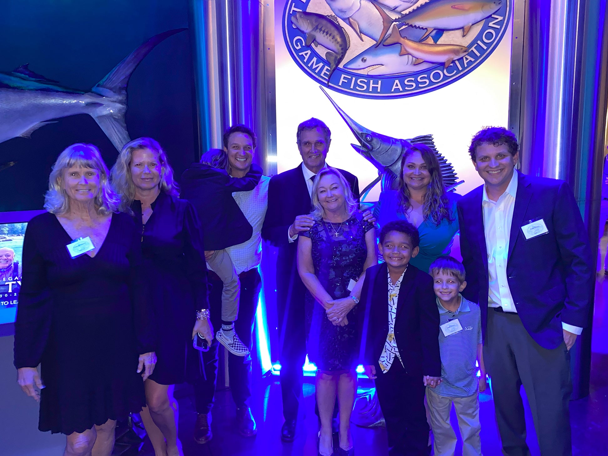 Shedd Family at the IGFA Hall of Fame Induction