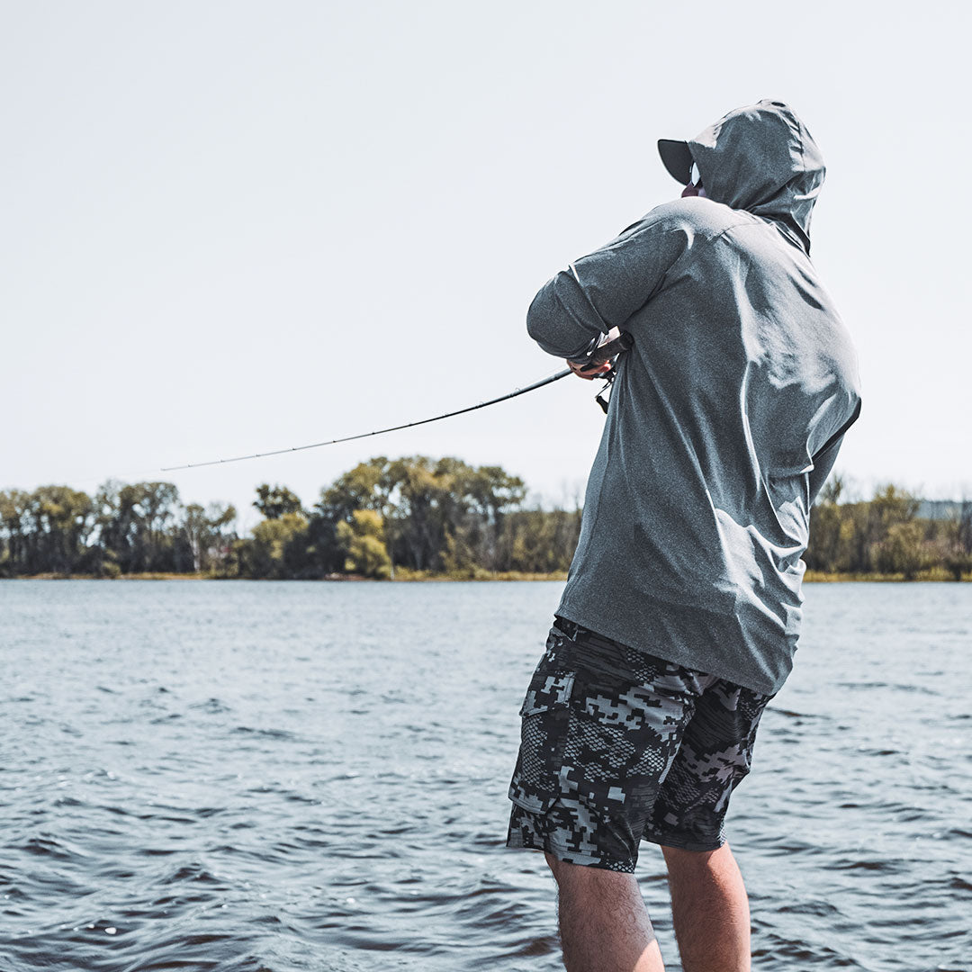 Tactical Camo Fishing Shorts - AFTCO