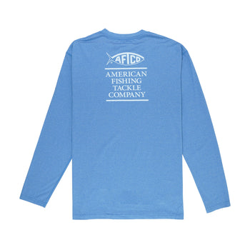 Aftco: Yurei Air-O Mesh Hooded LS Performance Shirt XL / Latigo Bay Heather