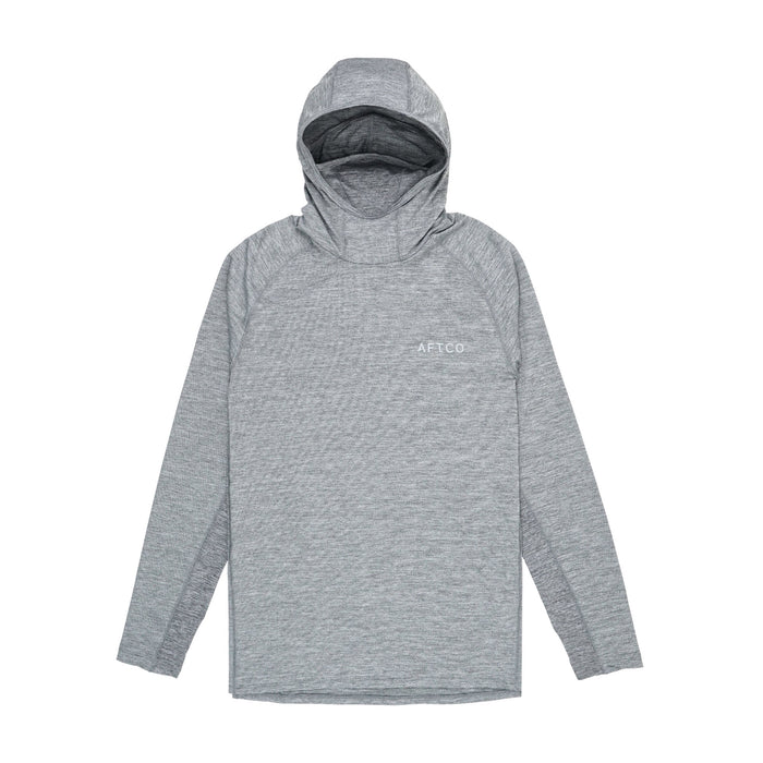 Adapt Phase Change Performance Hoodie - Color Charcoal Heather - View 1