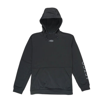 AFTCO Women's Reaper Hooded Tech Sweatshirt - Charcoal Heather - XL