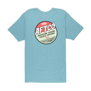 AFTCO Ignition Aquifer Heather T-Shirt Large