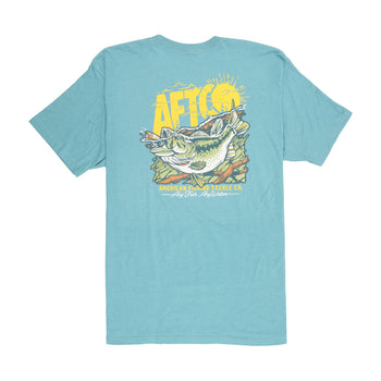 AFTCO Pack of AFTCO S/S T-Shirt - Aquifer Heather - XL