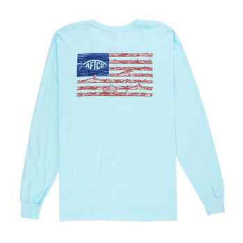 Aftco Stax Air-O Mesh S/S Performance Shirt Nautical Blue Heather – Capt.  Harry's Fishing Supply