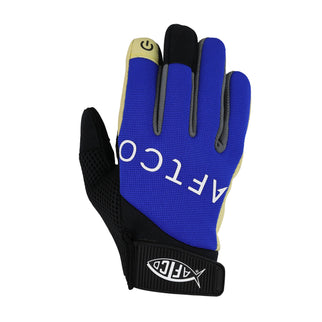 AFTCO JigPro - Jigging Gloves - Blue - XXL