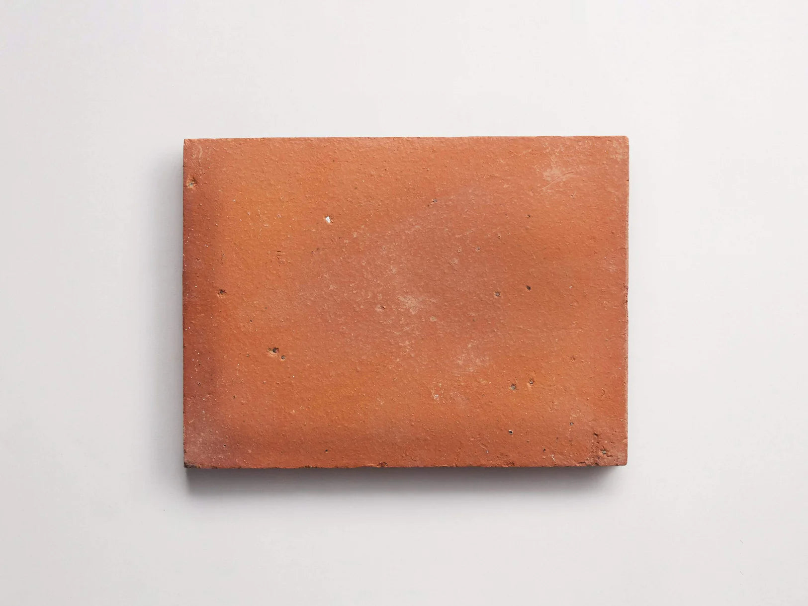 burnt orange terracotta tile