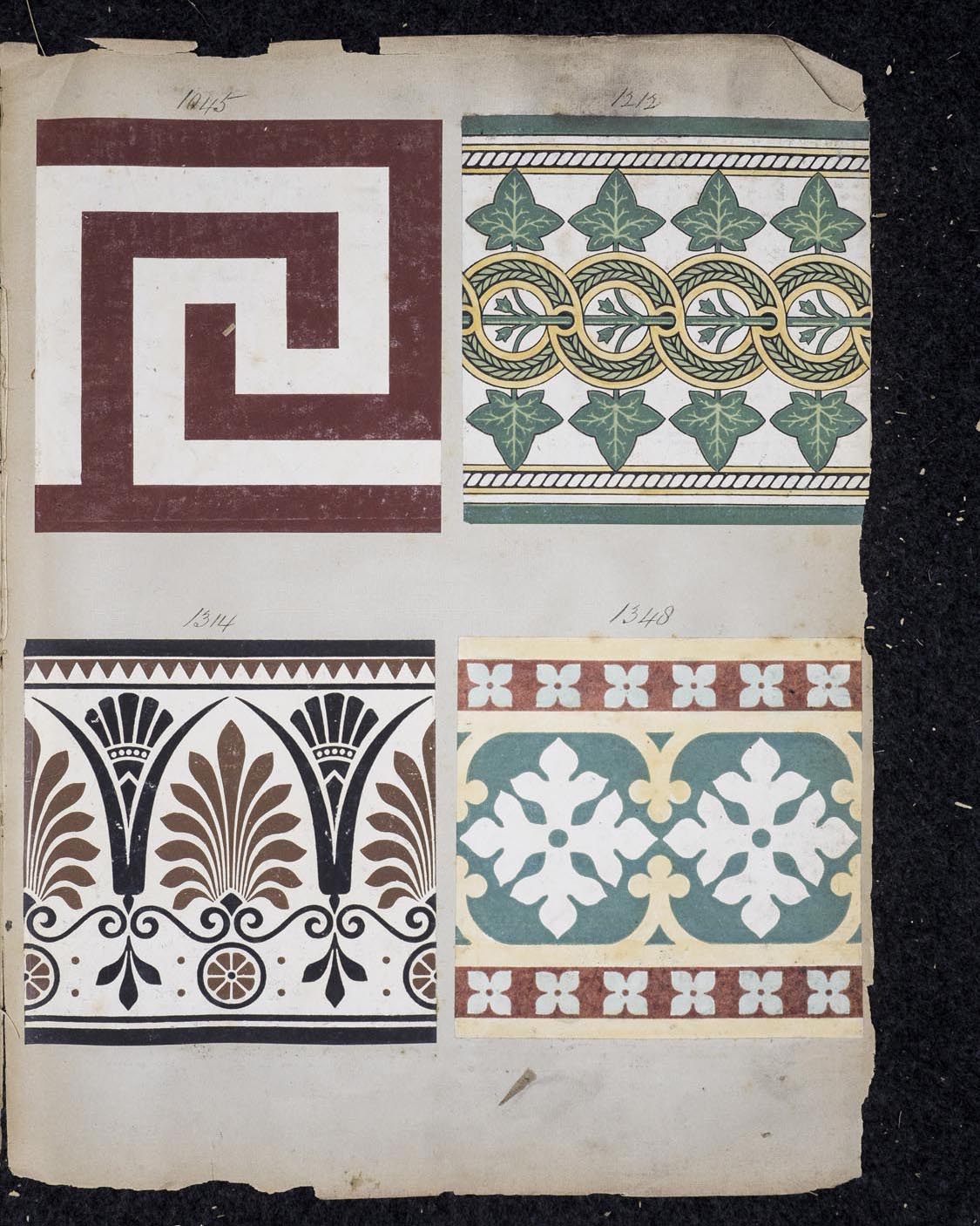 Bold cement tile pattern options.