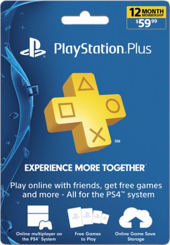 ps4 plus 1 month code