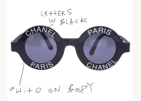 Bella Thorn's Custom $30,000 Diamond Chanel Glasses –