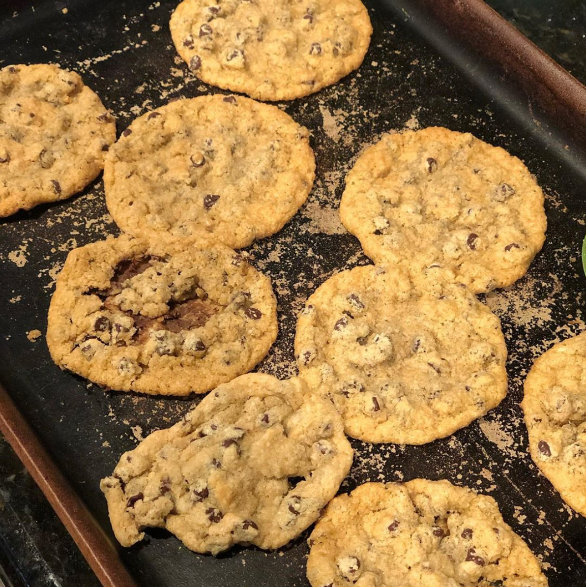 cookies stuck to baking sheet