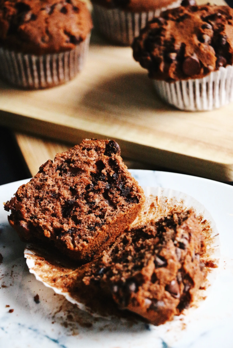 double chocolate chip muffin recipe 