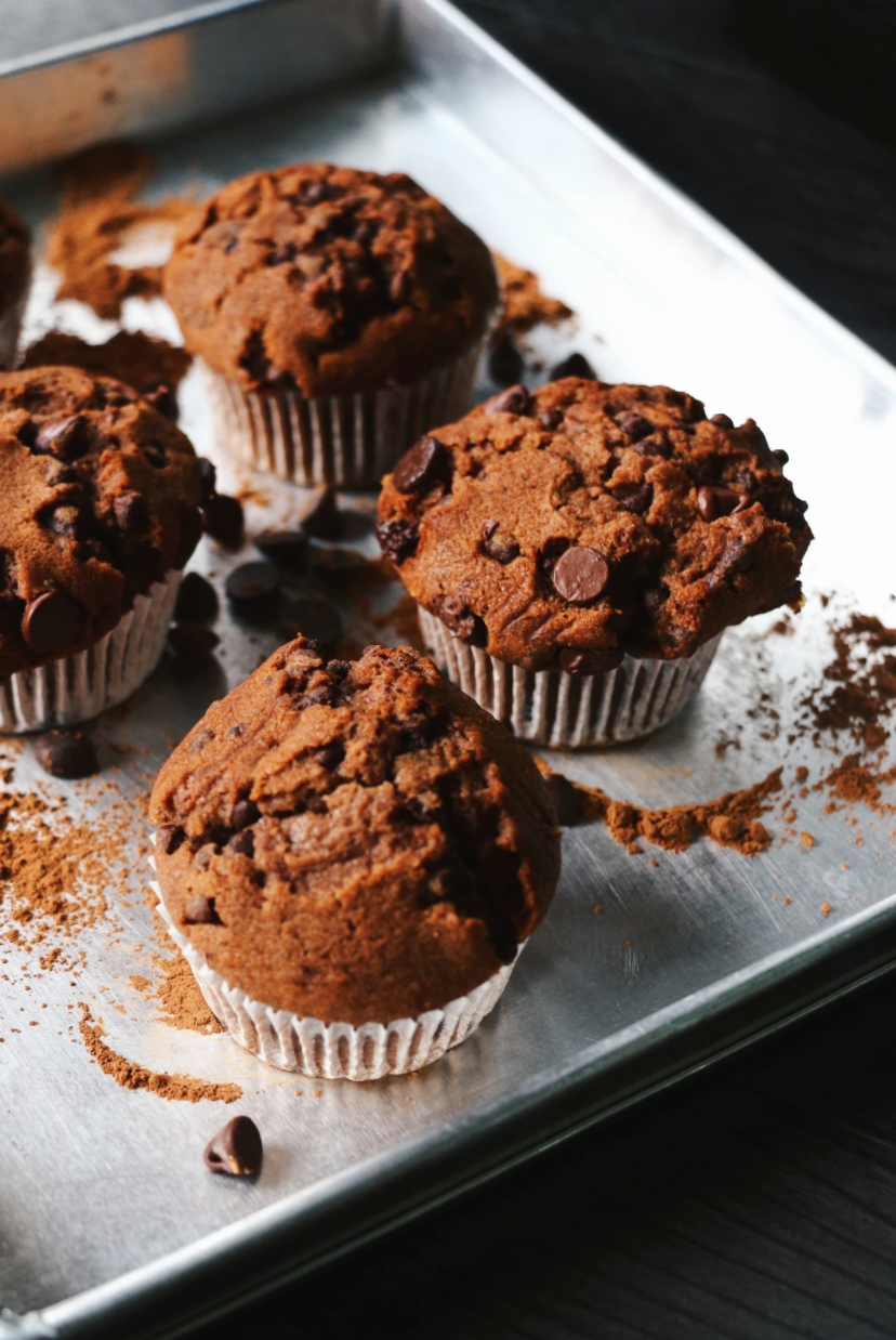 double chocolate chip muffin recipe 