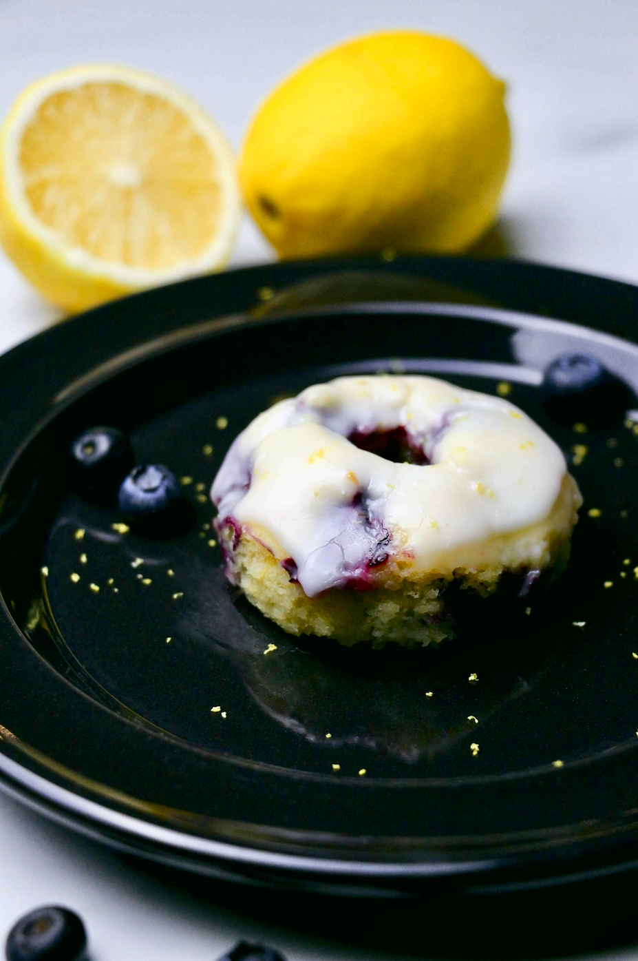 blueberry cake donuts recipe