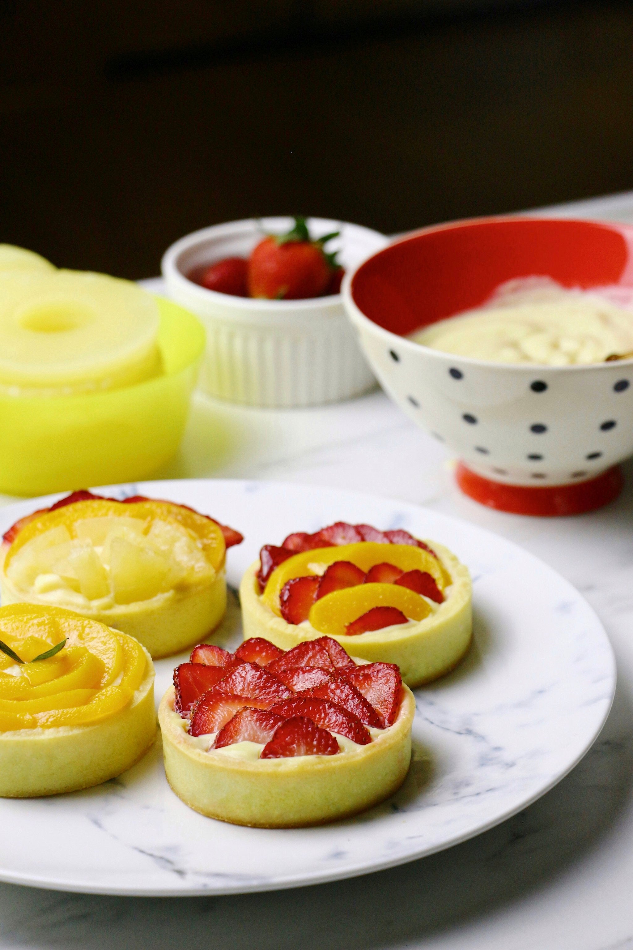 Perforated Round Tart Rings (8cm)