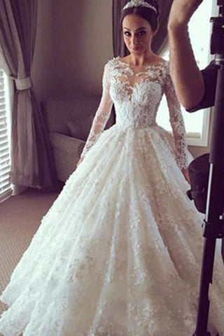 Modest Wedding Dress Tulle Country Wedding Dresses For Brides Sexy