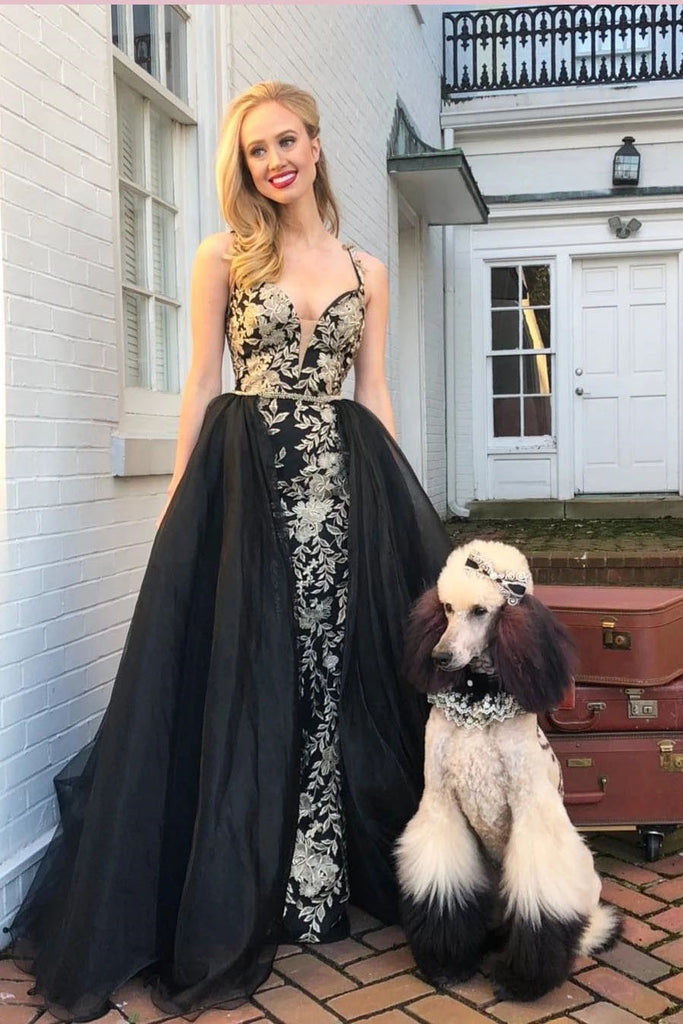 black long prom dresses uk