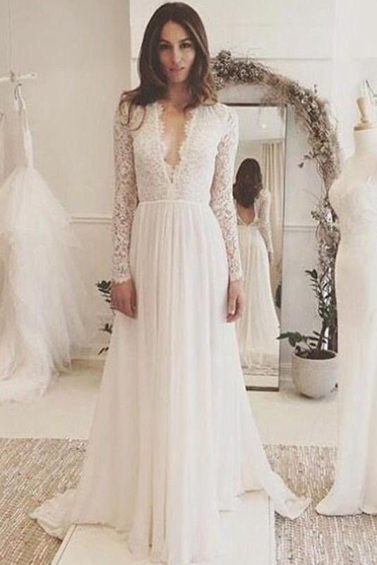 Elegant Mermaid Scoop Neck Tulle Beads Lace Appliques Long ...