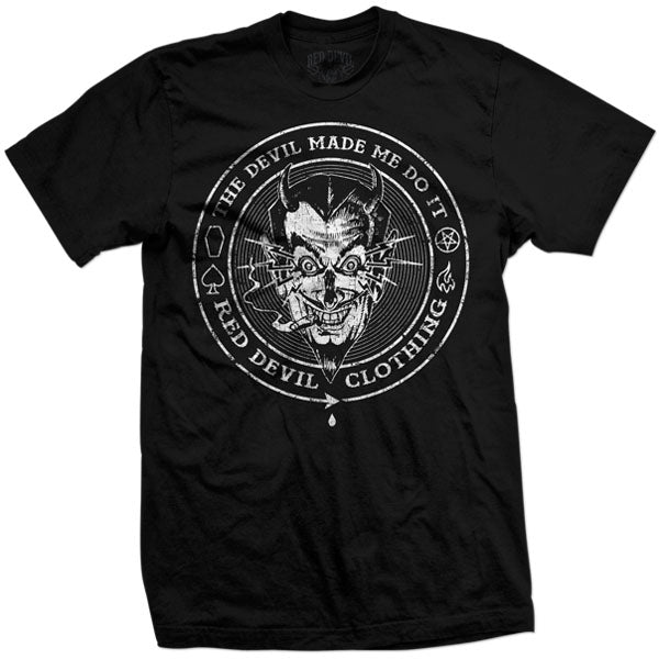 The Devil Made Me Do It T-Shirt – Red Devil Clothing