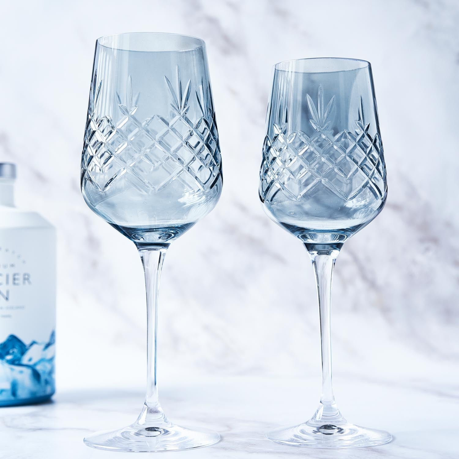 Rødvinglass 45 cl - Frederik Bagger - Crispy Monsieur Sapphire, Blå - 2 stk.