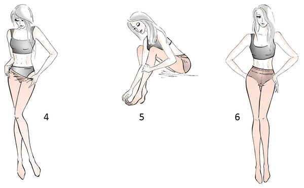 how to put on pantyhose or tights