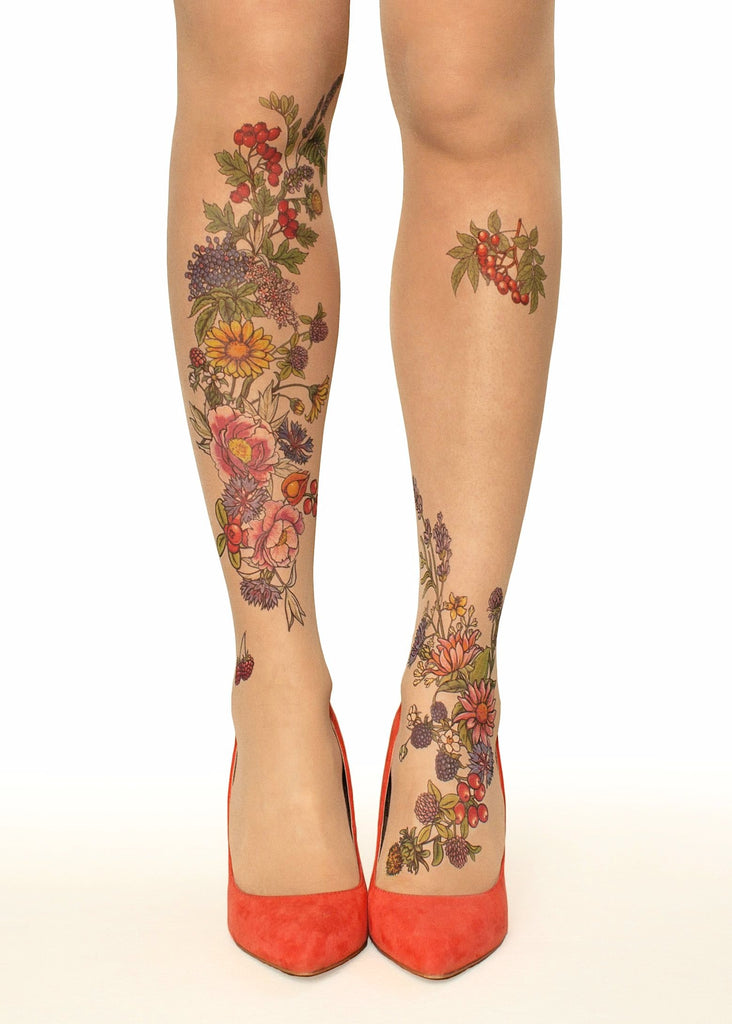 Details 93 about flower garden tattoo unmissable  indaotaonec