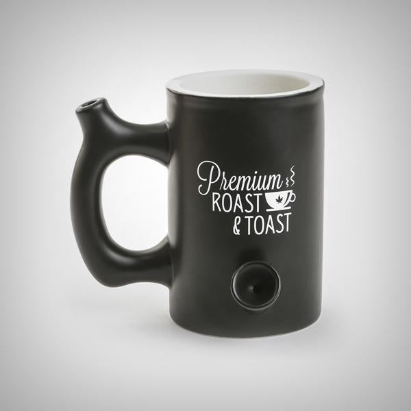 Premium Roast And Toast Mug Pipe Wake And Bake Mug 421store