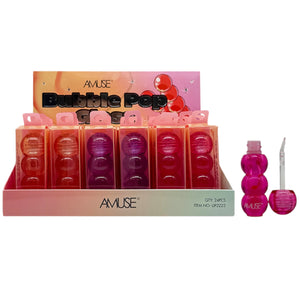 Brillo Bubble Pop Amuse  - Venta al por Mayor Display 24 Unidades (LIP2223) - Cosmeticosalpormayor.com