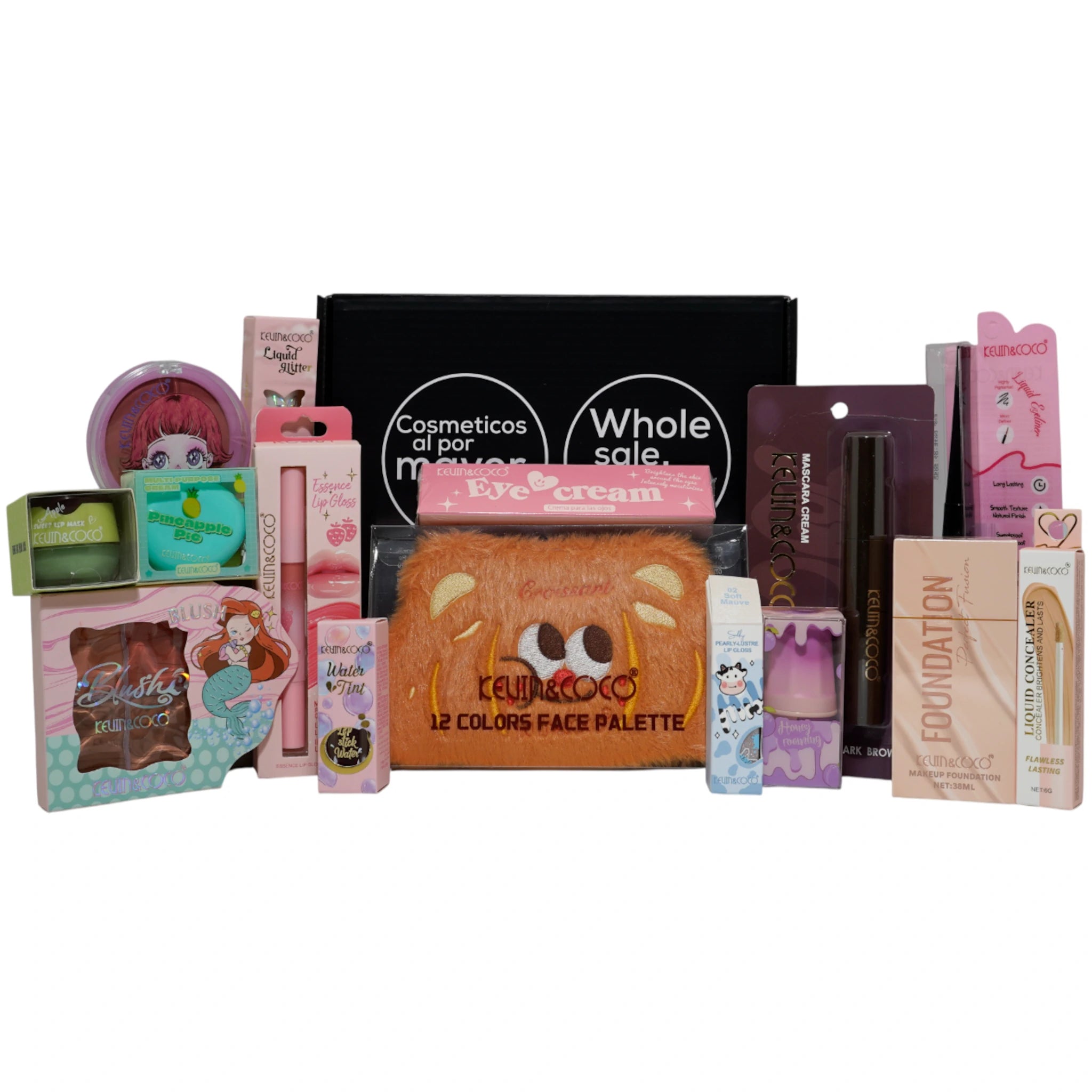 Caja Mixta Surtida Kevin & Coco para Uso Personal - Venta al por Mayor 15 Unidades (MINICOCO)