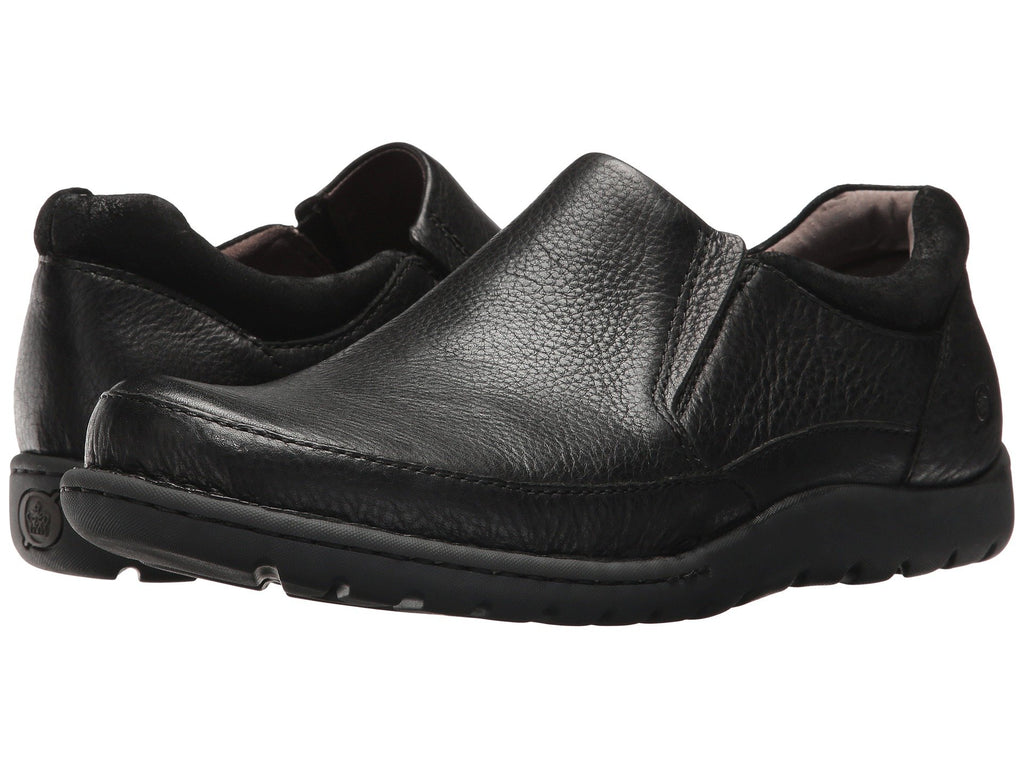 born black slip on shoes