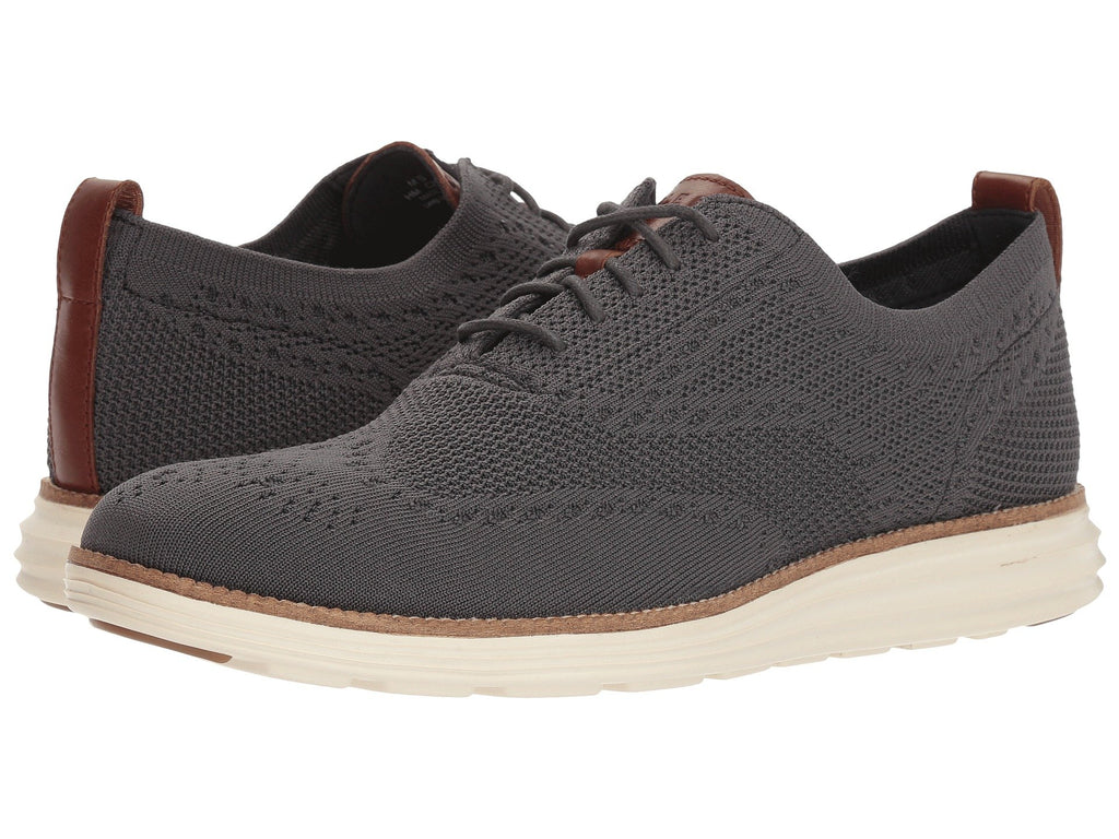 cole haan men's original grand knit wingtip ii sneaker