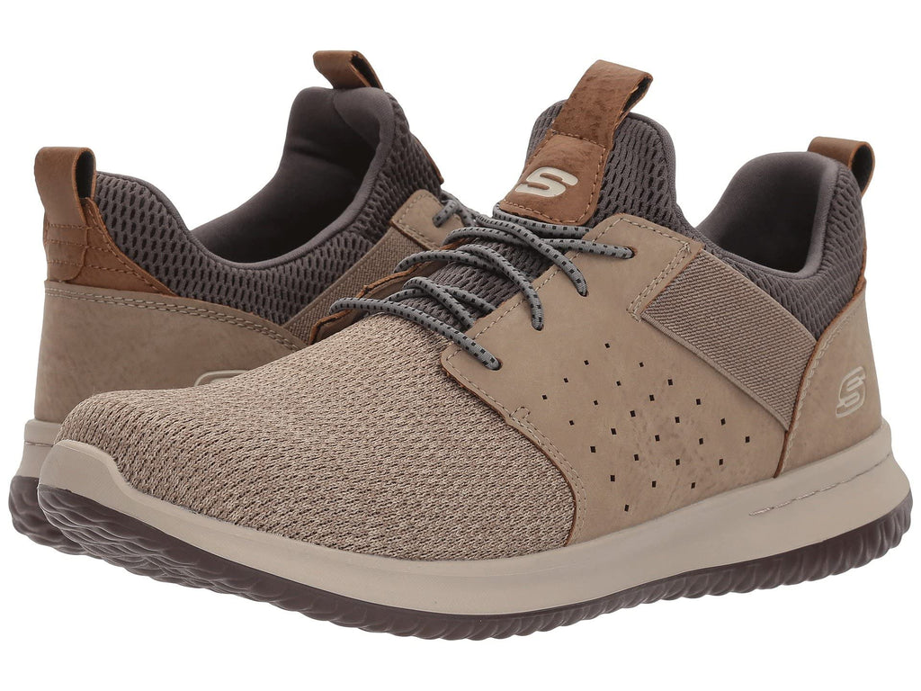 skechers delson camben taupe