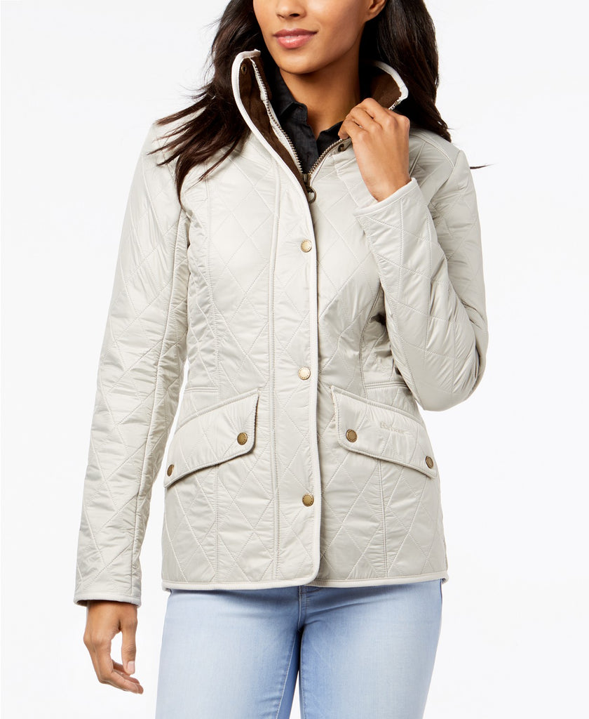 womens white barbour jacket