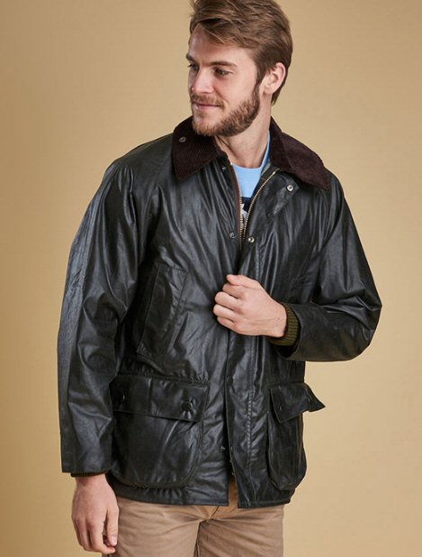 barbour men's bedale wax jacket