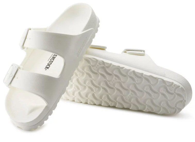 white birkenstock eva sandals