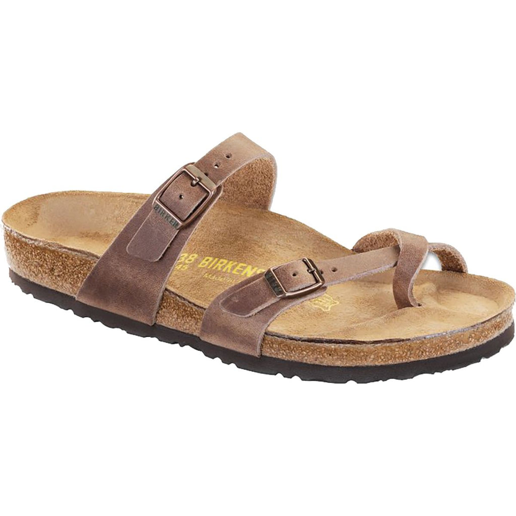 birkenstock mayari tobacco oiled leather